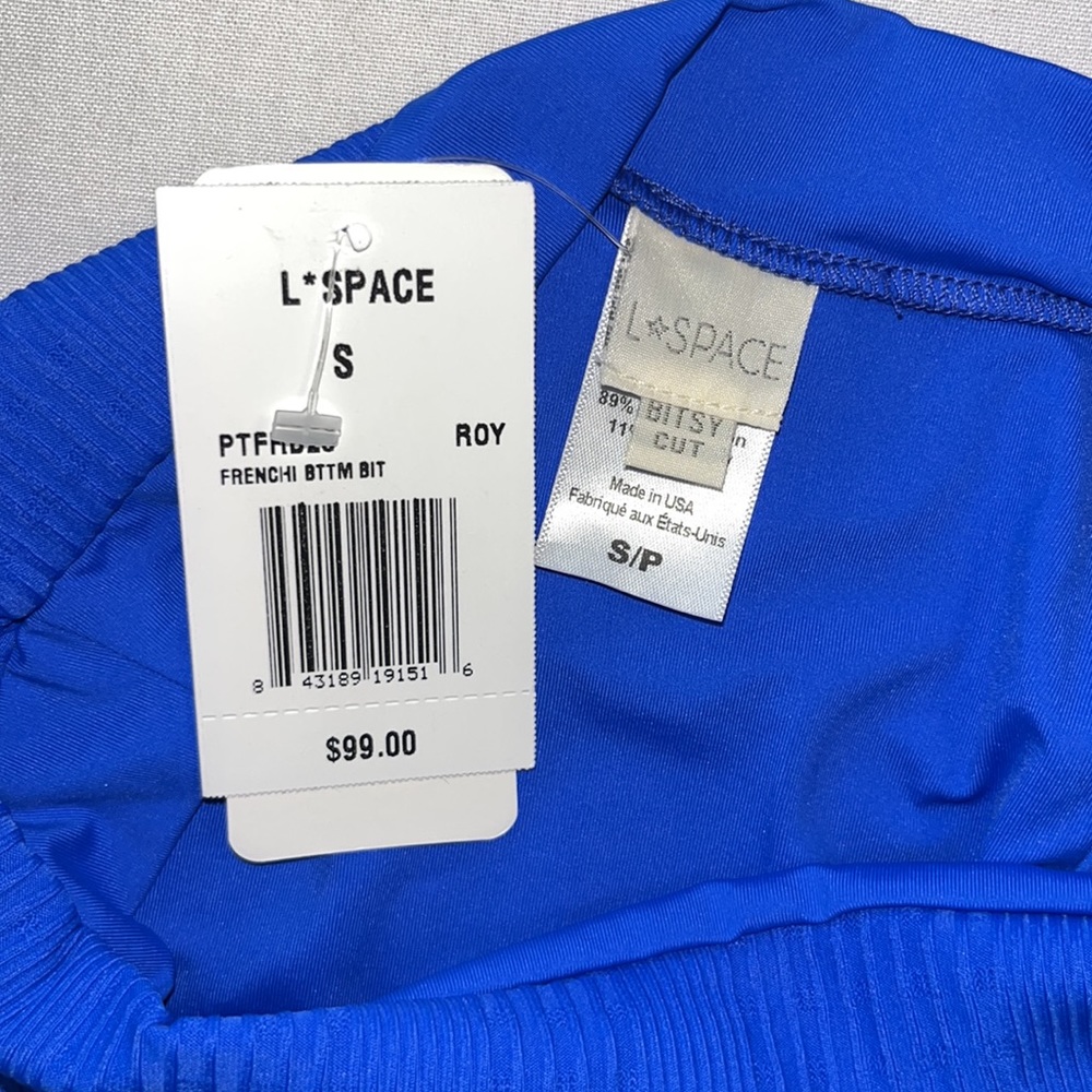 L*SPACE Frenchi Bitsy Bikini Bottom Sz S - Picture 7 of 7